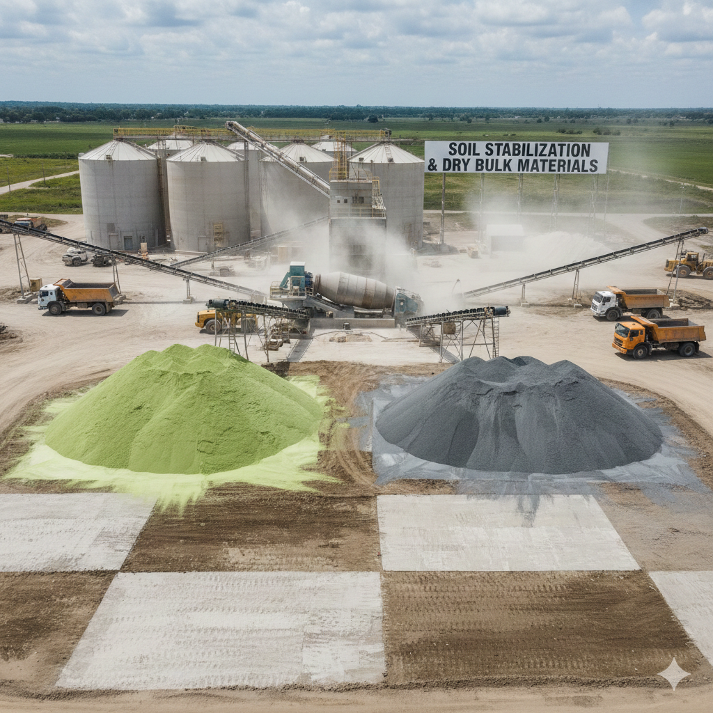 Industrial chemical storage and supply